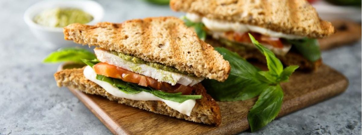 grilled vegetable panini