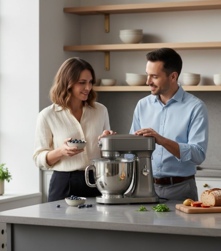 A person sits on a mini bike, showcasing Tiny Spark cargo pants with white, purple, and green stripe details, paired with white high-top sneakers.
