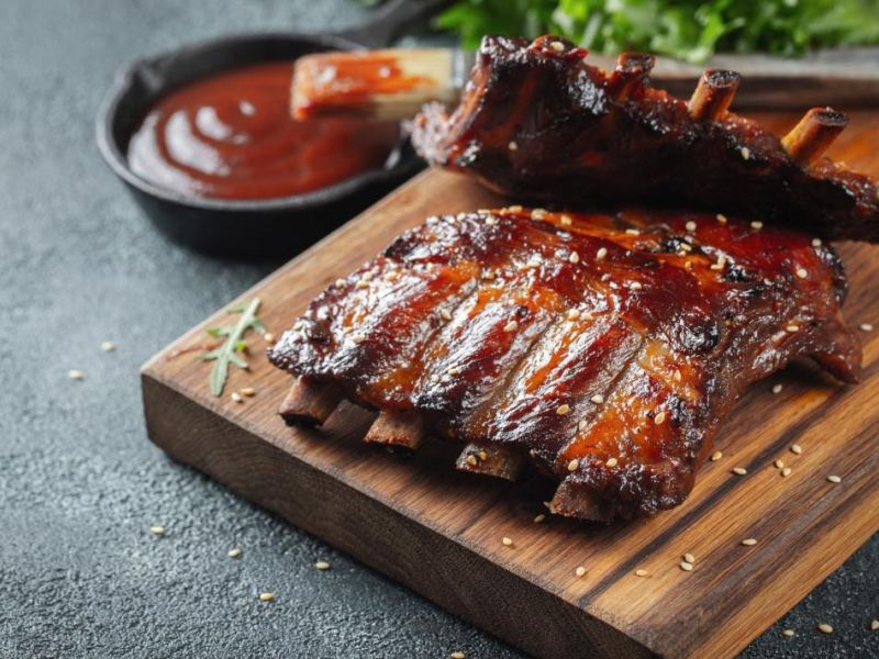 Grilled BBQ Ribs