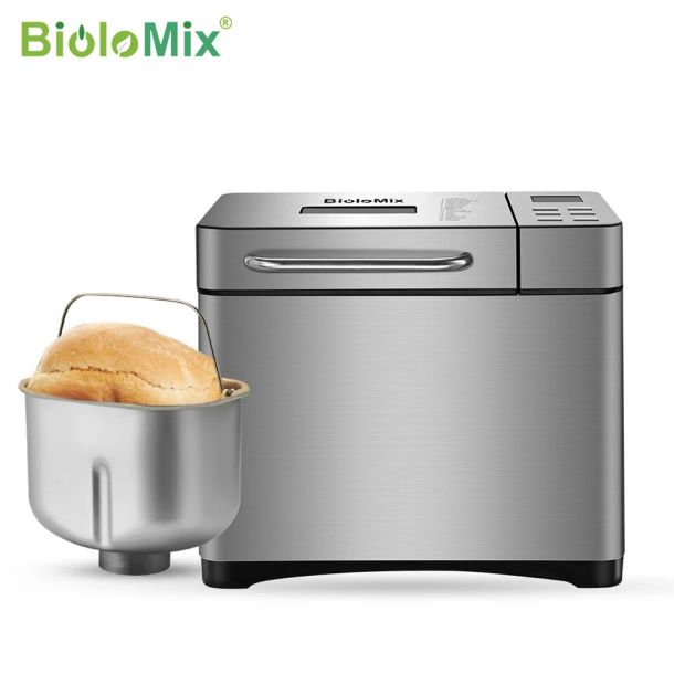 650W Stainless Steel Automatic Bread Maker