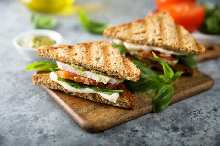 grilled vegetable panini