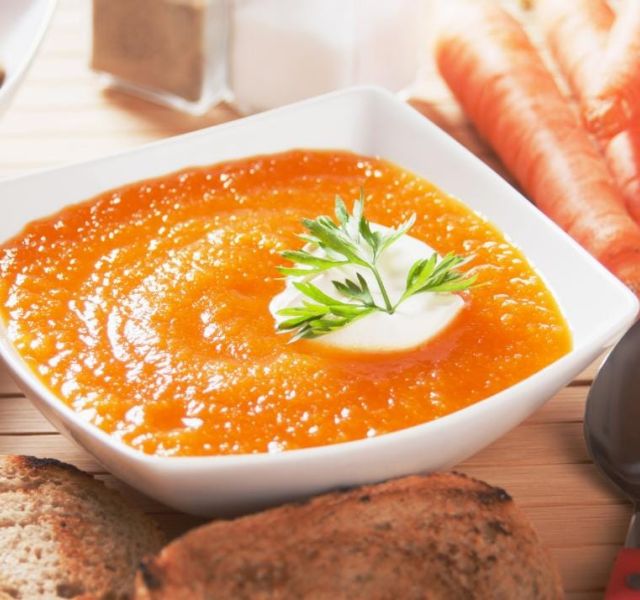 creamy carrot soup