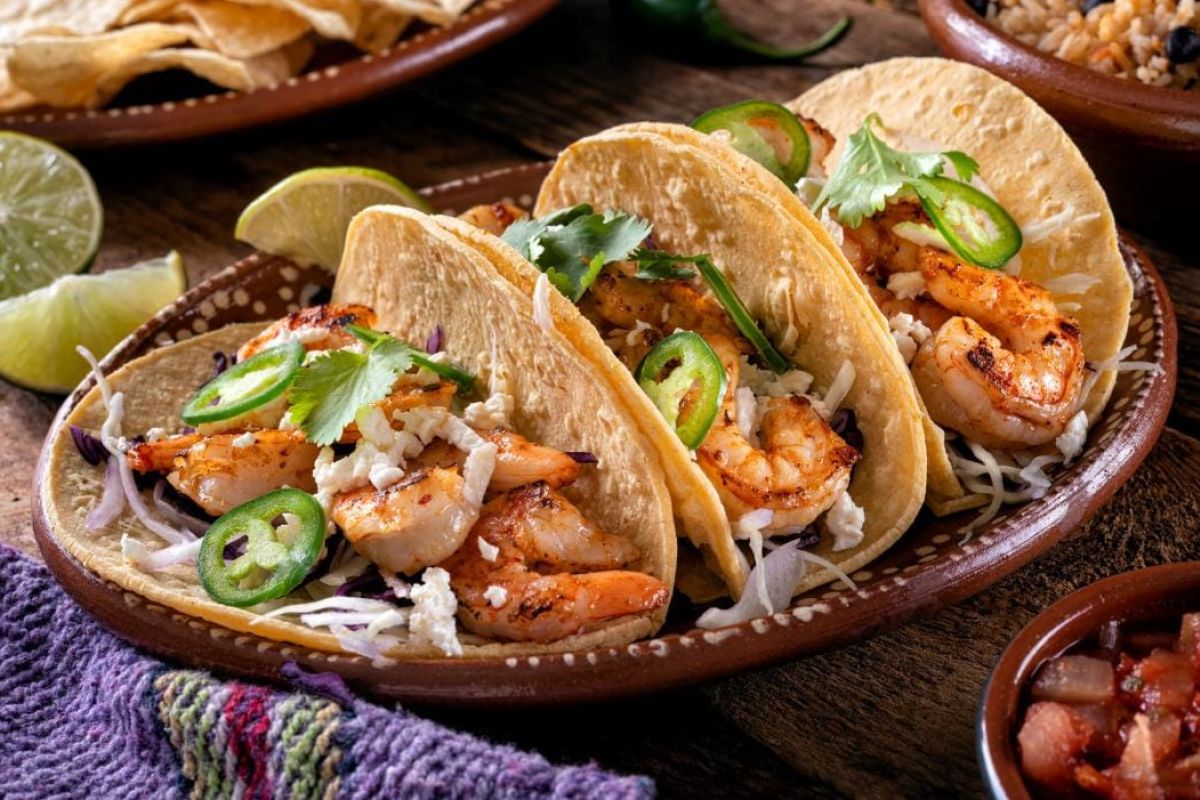 shrimp tacos