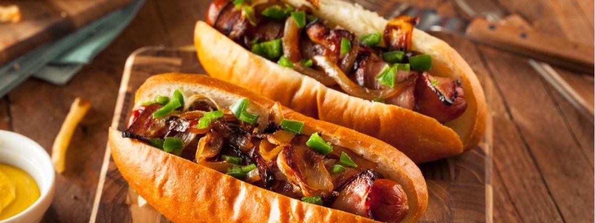 BBQ bacon dog