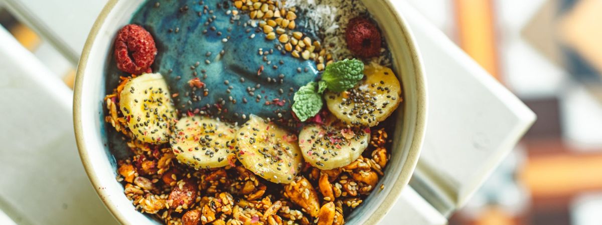 a delicious smoothie bowl