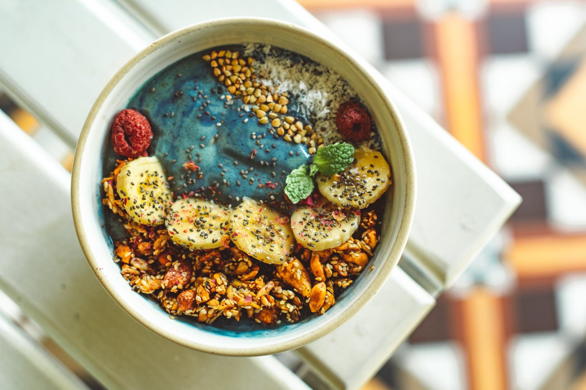 a delicious smoothie bowl