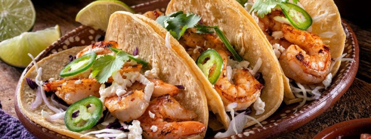 shrimp tacos