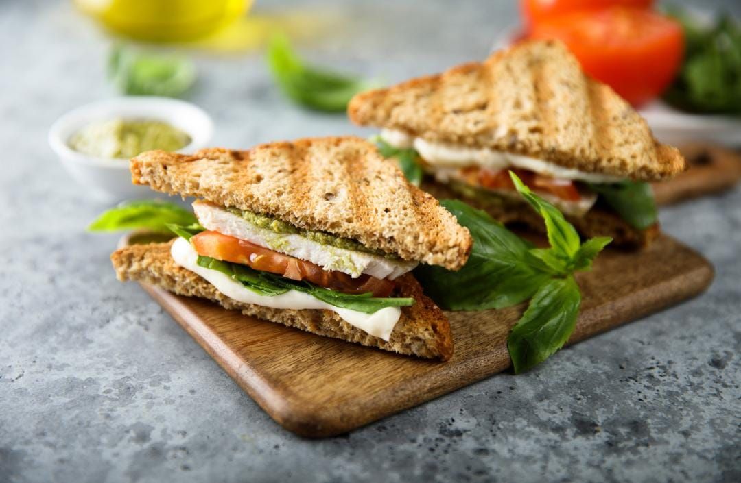 grilled vegetable panini