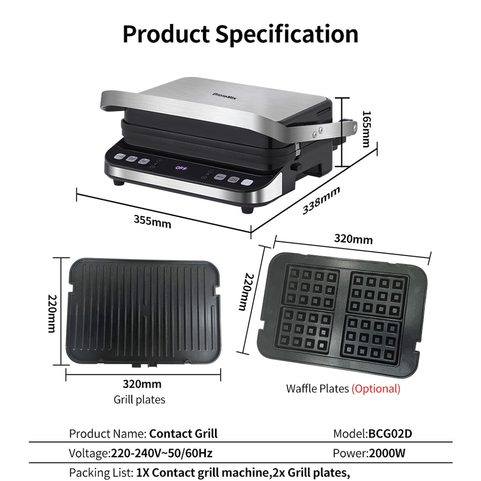 Electric on sale contact grill