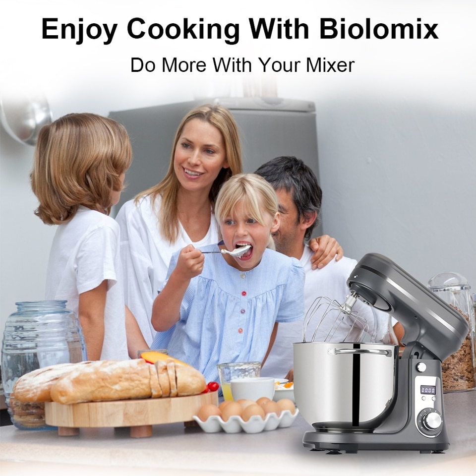6L/5L Stand Food Blender/Mixer With Stainless Steel Bowl