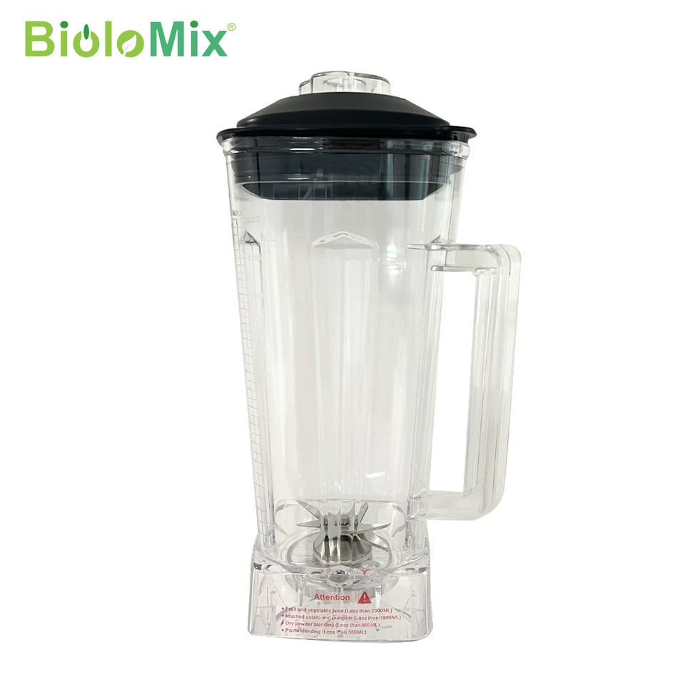 Square Container Jug Blender Commercial Grade Biolomix