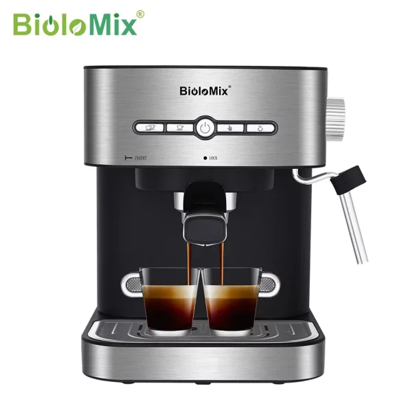 semi-Automatic Espresso Coffee Machine 20-Bar 1050W