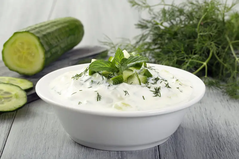 4. Greek Yogurt and Cucumber Spread